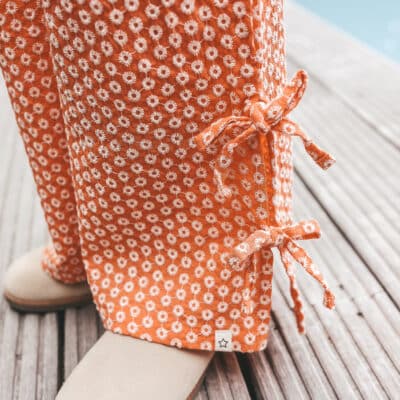 Your Wishes - Broderie - Wide Leg Pants