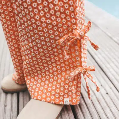 Your Wishes - Broderie - Wide Leg Pants