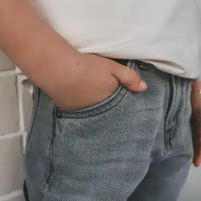 Your Wishes - Grey Denim - Worker Jeans