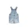 Your Wishes - Light Blue Denim - Short Dungarees