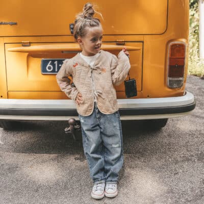 Your Wishes - Medium Blue - Barrel Jeans