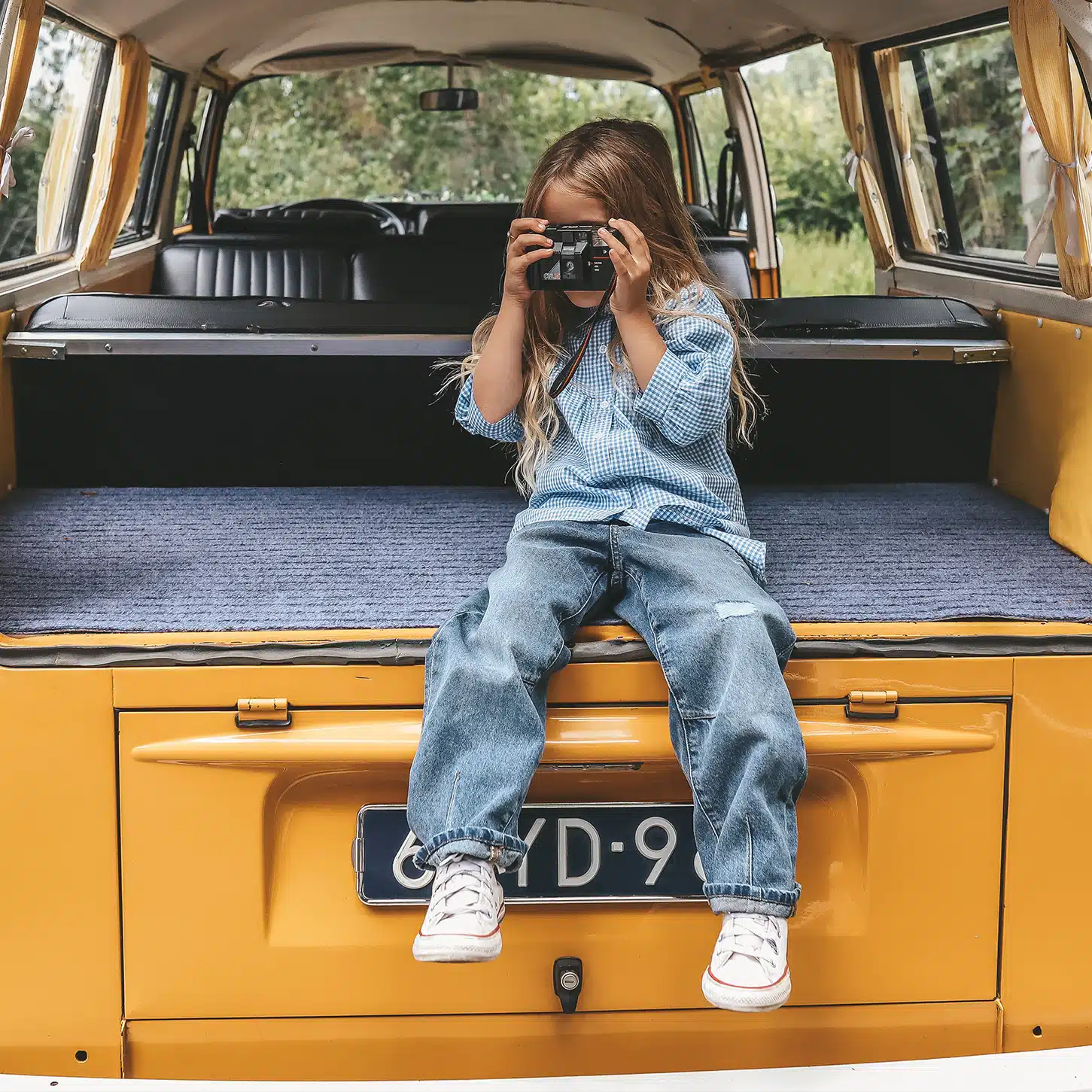 Your Wishes - Medium Blue - Barrel Jeans