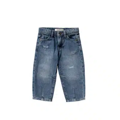 Your Wishes - Medium Blue - Barrel Jeans