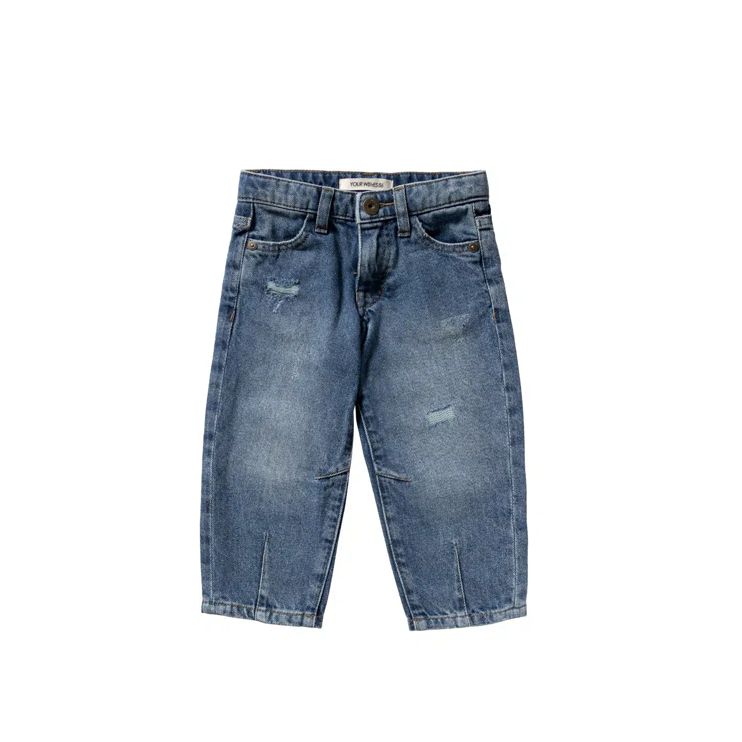 Your Wishes - Medium Blue - Barrel Jeans