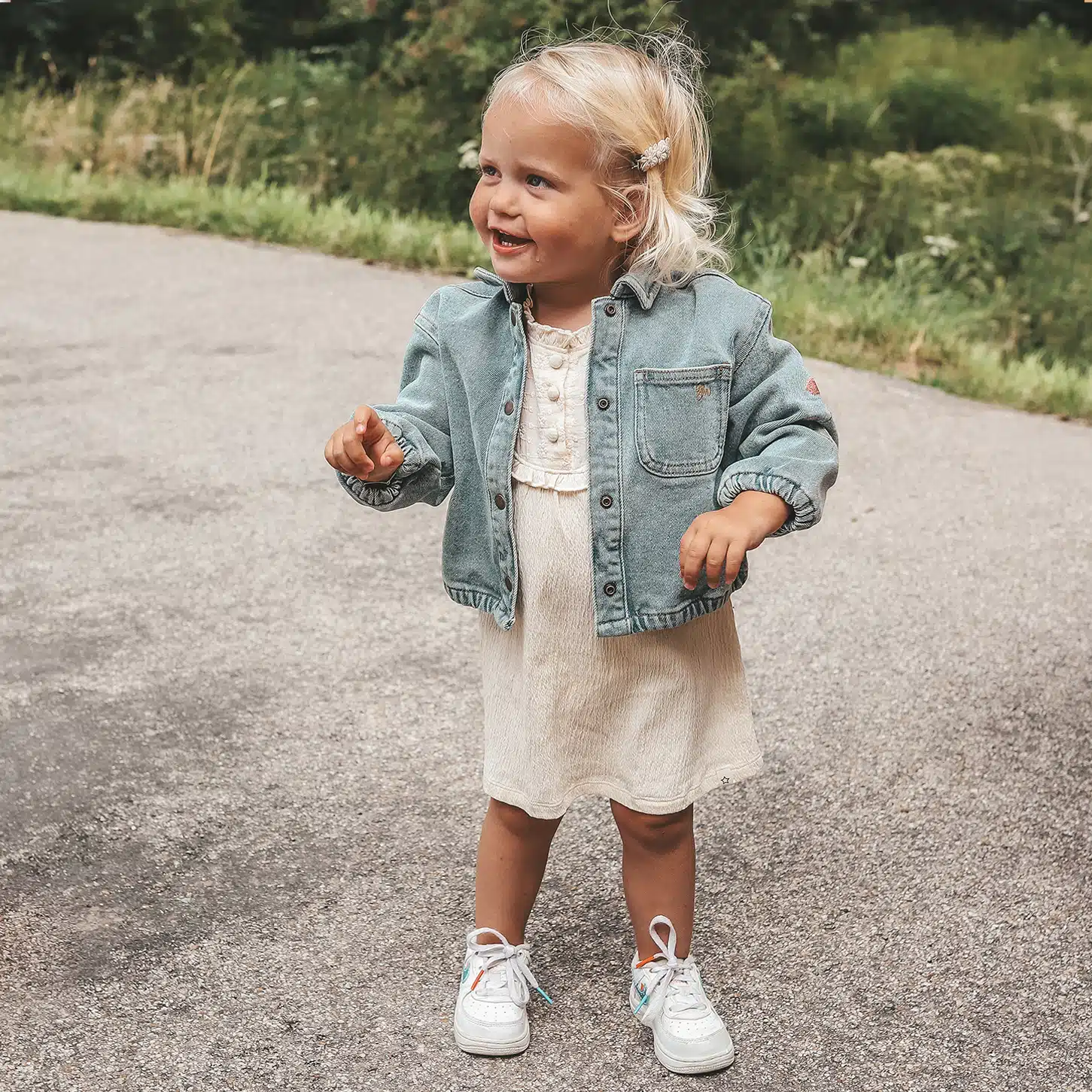 Your Wishes - Stretch Denim - Embroidery Jacket