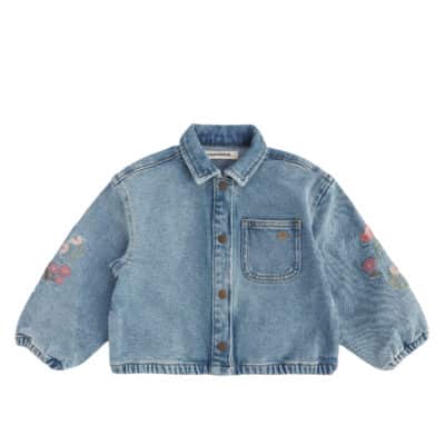 Your Wishes - Stretch Denim - Embroidery Jacket