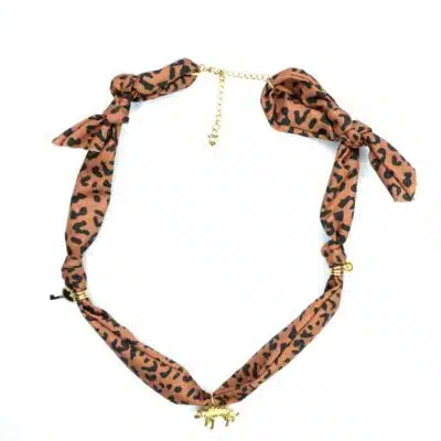 Feestbeest - Bandana Ketting - Panter