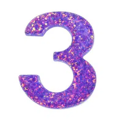 Feestbeest - Bedel - Feestnummer - 5 - Holographic purple