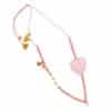 Feestbeest - Ketting - Sweetheart pink