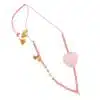 Feestbeest - Ketting - Sweetheart pink