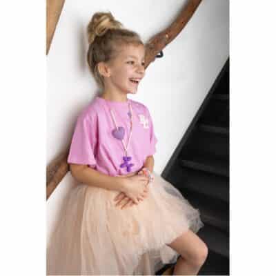 Feestbeest - Ketting - Sweetheart purple