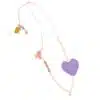 Feestbeest - Ketting - Sweetheart purple