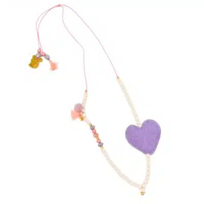 Feestbeest - Ketting - Sweetheart purple
