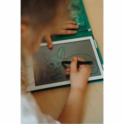 KIDYWOLF - Kidydraw - Mini tekentablet - Dieren over de hele wereld