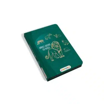 KIDYWOLF - Kidydraw - Mini tekentablet - Dieren over de hele wereld