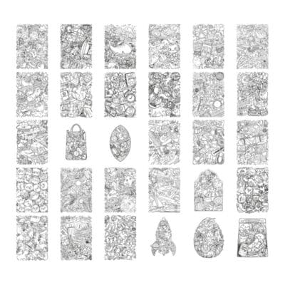 KIDYWOLF - KIDYDRAW-PAD - Tekenbord - Animals 2