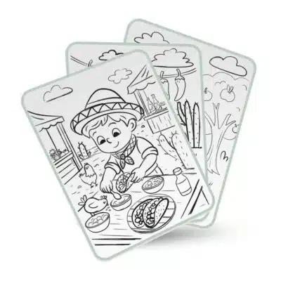 KIDYWOLF - KIDYDRAW-PAD - Tekenbord - Food