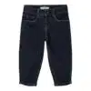 Lil' Atelier - BIBI DNMETAMS 3577 ANCLE PANT - Dark Blue Denim