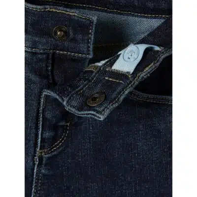 Lil' Atelier - BIBI DNMETAMS 3577 ANCLE PANT - Dark Blue Denim