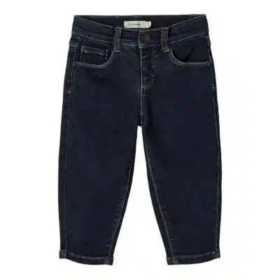 Lil' Atelier - BIBI DNMETAMS 3577 ANCLE PANT - Dark Blue Denim