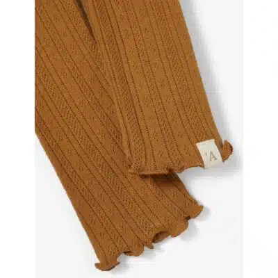 Lil' Atelier - RACHEL SLIM LEGGINGS - Golden Brown
