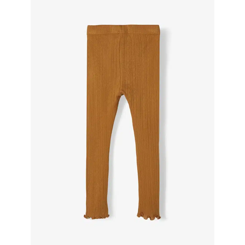 Lil' Atelier - RACHEL SLIM LEGGINGS - Golden Brown