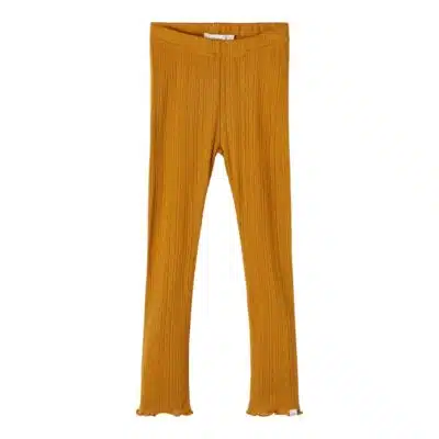 Lil' Atelier - RACHEL SLIM LEGGINGS - Golden Brown