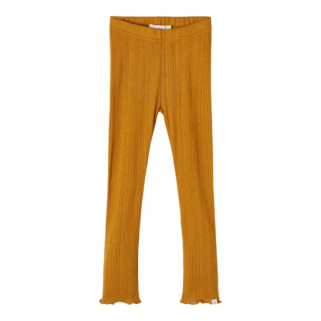Lil' Atelier - RACHEL SLIM LEGGINGS - Golden Brown