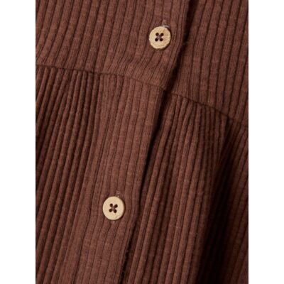 Lil' Atelier - RAJA LS DRESS - Chestnut