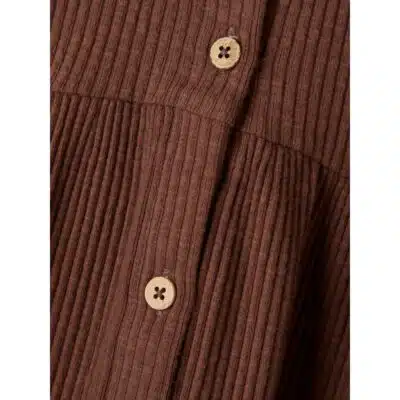 Lil' Atelier - RAJA LS DRESS - Chestnut