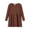 Lil' Atelier - RAJA LS DRESS - Chestnut