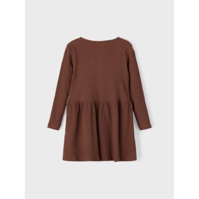 Lil' Atelier - RAJA LS DRESS - Chestnut