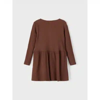 Lil' Atelier - RAJA LS DRESS - Chestnut