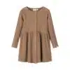 Lil' Atelier - RAJA LS DRESS - Woodsmoke