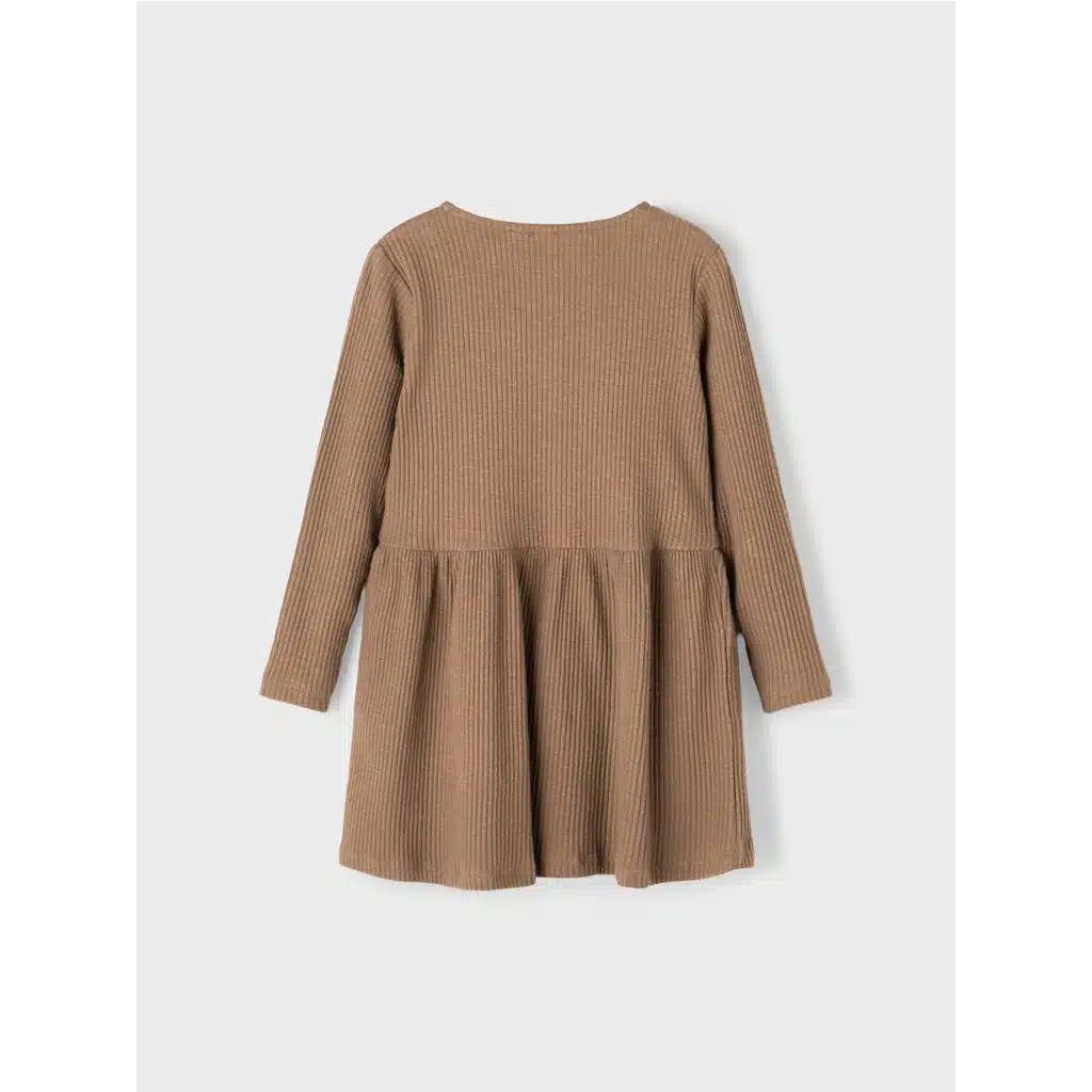 Lil' Atelier - RAJA LS DRESS - Woodsmoke
