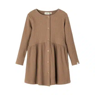 Lil' Atelier - RAJA LS DRESS - Woodsmoke