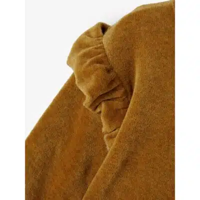 Lil' Atelier - REBEL LS LOOSE SHORT SWEAT - Golden Brown