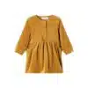 Lil' Atelier - REBEL LS LOOSE SWEAT DRESS - Golden Brown