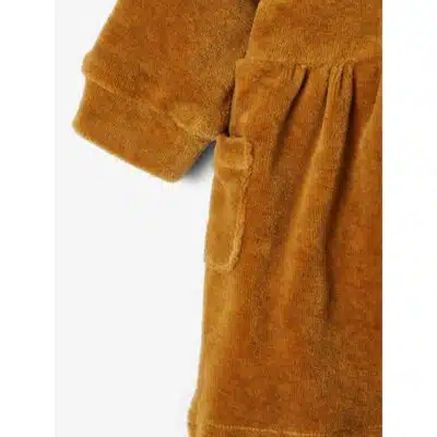 Lil' Atelier - REBEL LS LOOSE SWEAT DRESS - Golden Brown