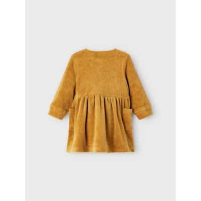 Lil' Atelier - REBEL LS LOOSE SWEAT DRESS - Golden Brown