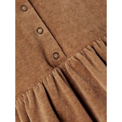 Lil' Atelier - REBEL LS LOOSE SWEAT DRESS - Woodsmoke