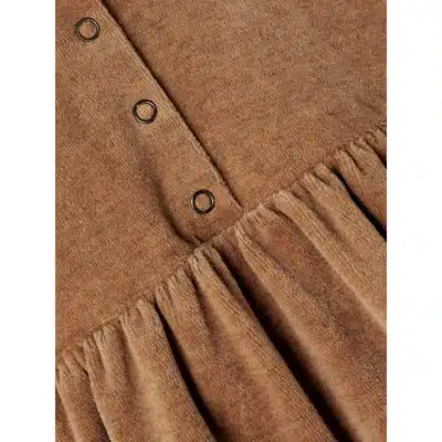 Lil' Atelier - REBEL LS LOOSE SWEAT DRESS - Woodsmoke