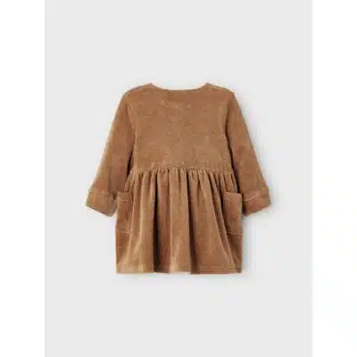 Lil' Atelier - REBEL LS LOOSE SWEAT DRESS - Woodsmoke