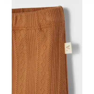 Lil'Atelier Loose pants Safran - Tobacco brown