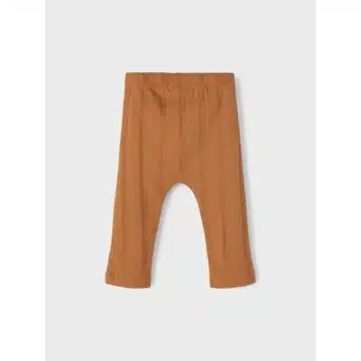 Lil'Atelier Loose pants Safran - Tobacco brown