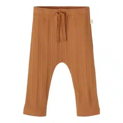 Lil'Atelier Loose pants Safran - Tobacco brown