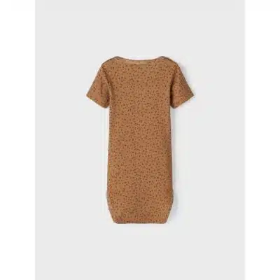 Lil'Atelier Romper Geo Tobacco Brown