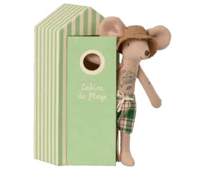 Maileg - Beach mice - Dad in Cabin