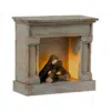 Maileg - Fireplace - Vintage Blue