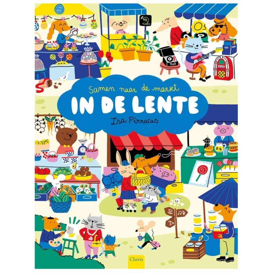 Samen naar de markt in de lent (Karton)